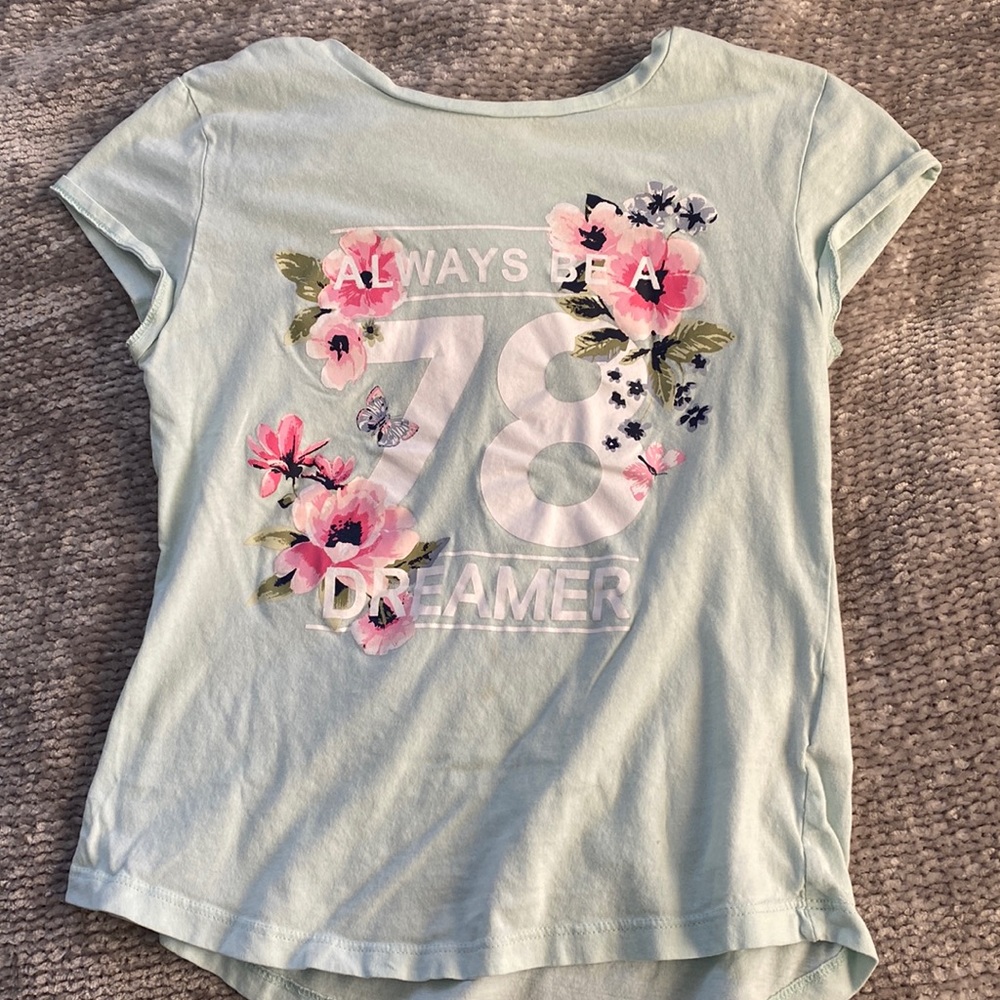 T-shirt with printed design